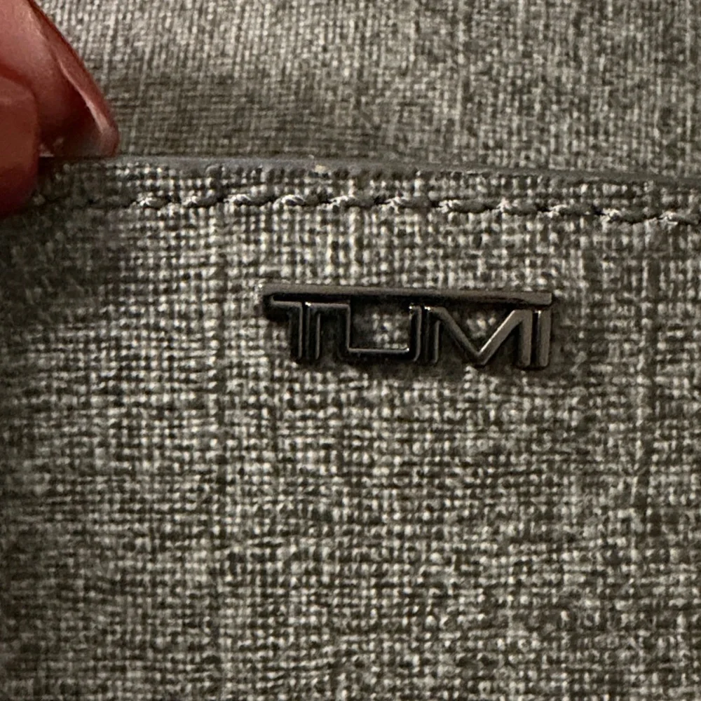 Tumi Charcoal and Black Sinclair Camila Laptop Bag